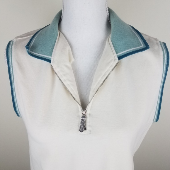 Vintage Callaway Golf Shirt Sleeveless Collared - Picture 1 of 9